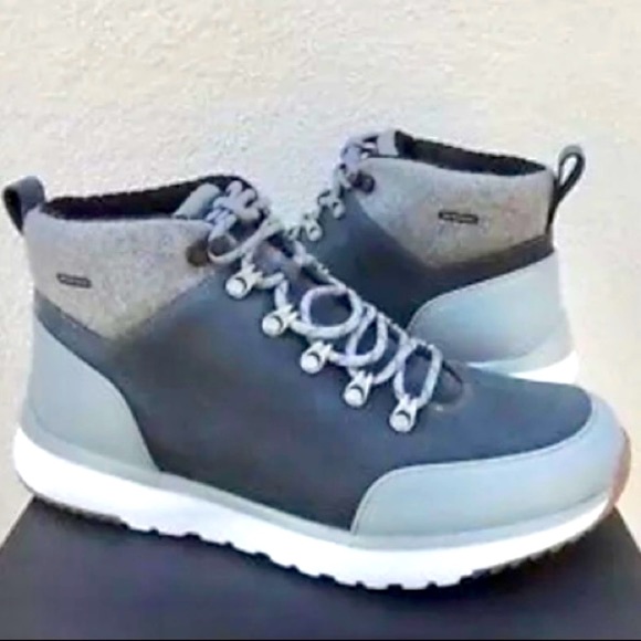 UGG boots waterproof snow boots Lace up boots Women’s 40 EU 
Blue Gray upper - Picture 2 of 16